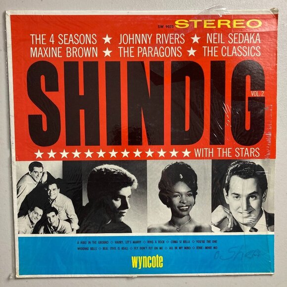 Shindig With The Stars Various Artists Vinyl Record Album LP Vintage Oldies Rare - Picture 1 of 4